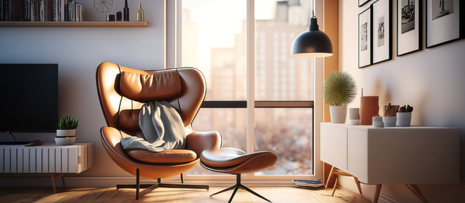 Egg Lounge Chair Interior