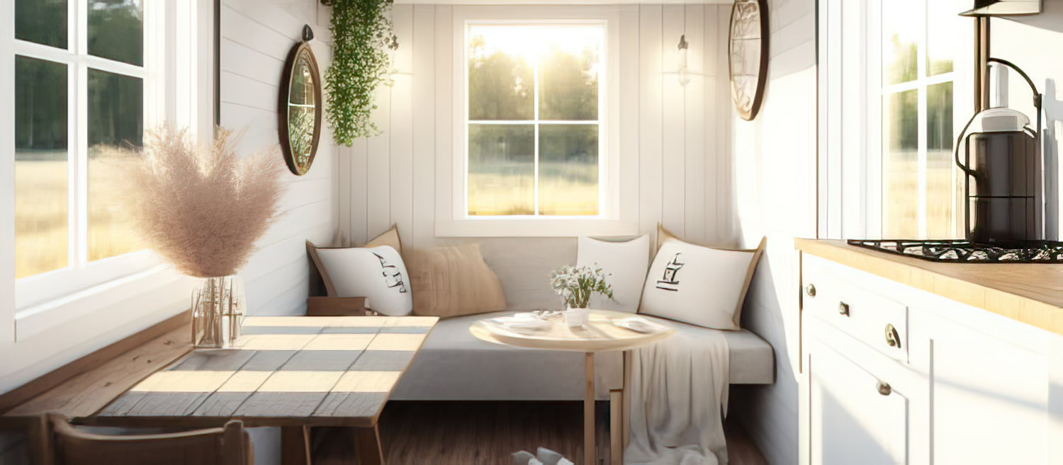 Tiny house New England interior