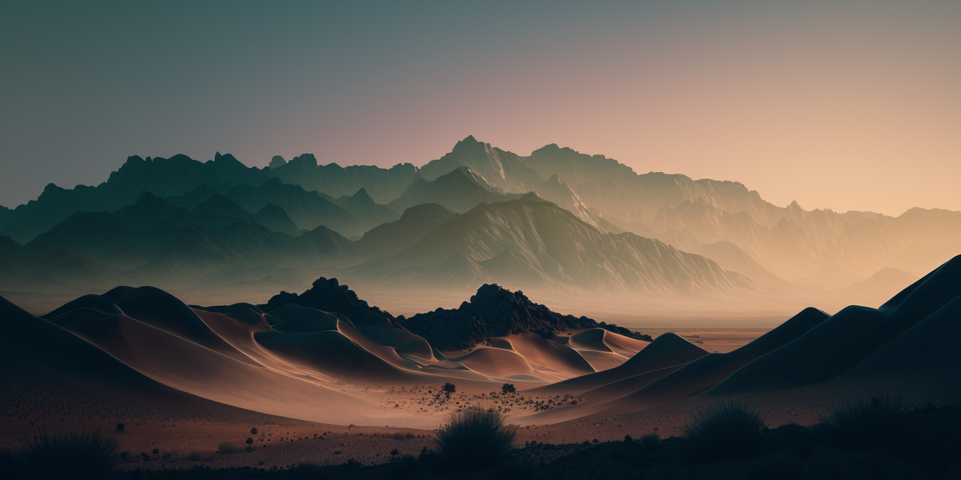 Mountainous Desert